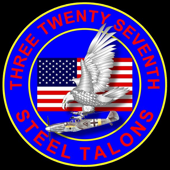 Click The 327th Squadron Patch To Enter